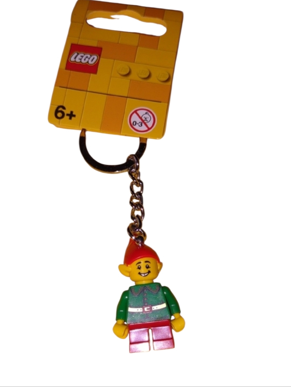 Lego Elf Keychain - Brand New Christmas Elf Keychain